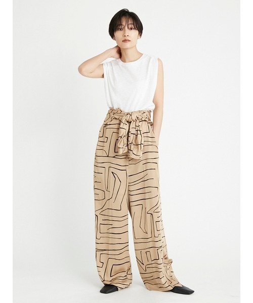 styling/（スタイリング）の「styling×gelato piqueリラックスオールインワン（つなぎ/オールインワン・レディース・ブラック/ベージュ・FREE）」の19枚目の写真