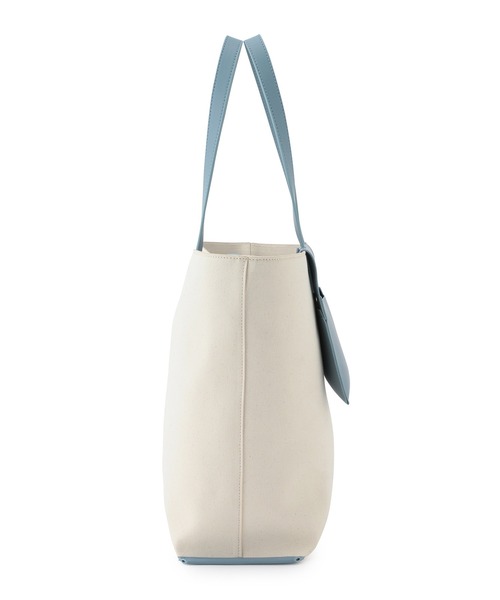 ROPE' PICNIC(ロペピクニック)の「カラー合皮×キャンバスA4トートバッグ(トートバッグ・レディース・ブラック/ブルー/イエロー・FREE)」の10枚目の写真