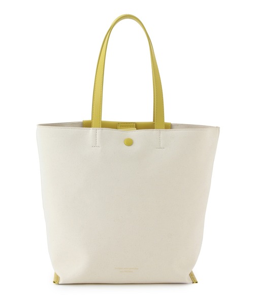 ROPE' PICNIC(ロペピクニック)の「カラー合皮×キャンバスA4トートバッグ(トートバッグ・レディース・ブラック/ブルー/イエロー・FREE)」の5枚目の写真