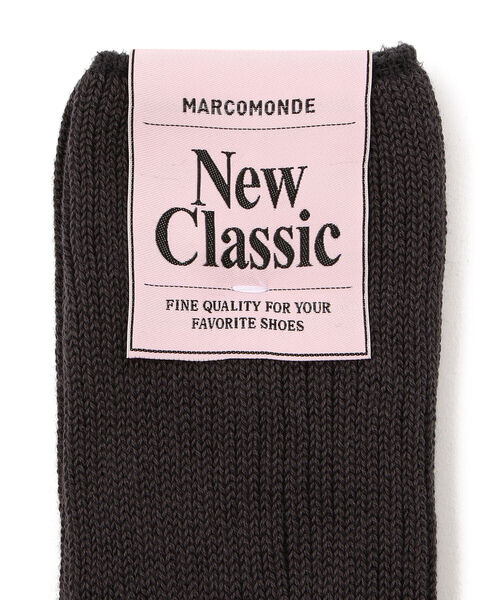 MARCOMONDE（マルコモンド）の「MARCOMONDE（マルコモンド）HRAVY DUTY COTTON SOX メンズソックス（ソックス/靴下・メンズ・ホワイト/ベージュ/チャコール・FREE）」の4枚目の写真