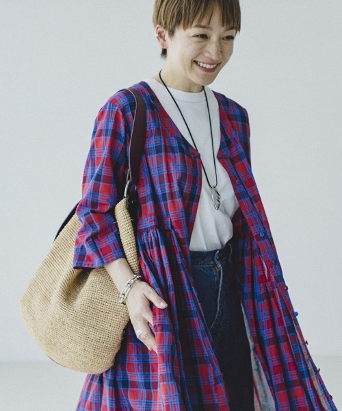 studio CLIP(スタディオクリップ)の「《高山都さんコラボ》ココロとカラダリラックスワンピース(ワンピース・レディース・ホワイト/ブラック/ブルー/その他1/その他2・MEDIUM/LARGE)」の17枚目の写真