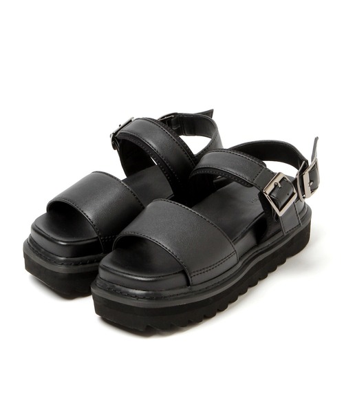 PBLIM（ページボーイリム）の「【PAGEBOYLIM】アツゾコサンダル（サンダル・レディース・ブラック・MEDIUM/LARGE）」の12枚目の写真