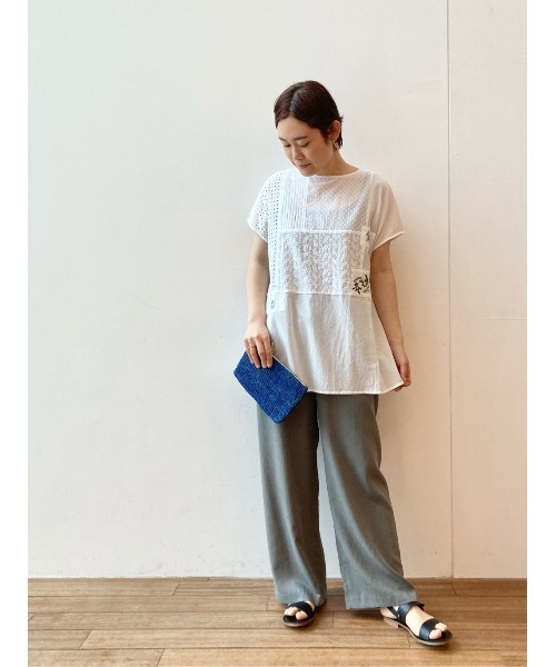 BEARDSLEY（ビアズリー）の「パッチワーク＆刺繍ブラウス