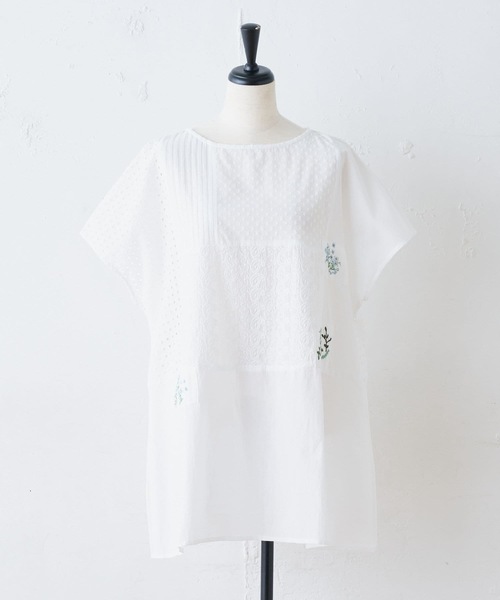 BEARDSLEY（ビアズリー）の「パッチワーク＆刺繍ブラウス