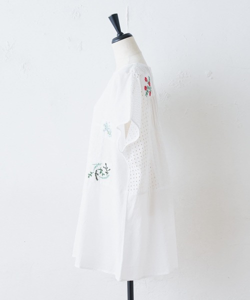 BEARDSLEY（ビアズリー）の「パッチワーク＆刺繍ブラウス