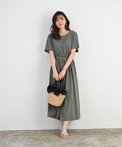 Rewde(ルゥデ)の「リボン付カゴバッグ(1R18-KB4001)(かごバッグ・レディース・ブラック/グレー/ピンク・FREE)」の12枚目の写真