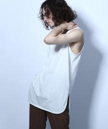 HARE（ハレ）の「ラウンドロングタンク(HARE)（タンクトップ・メンズ）」