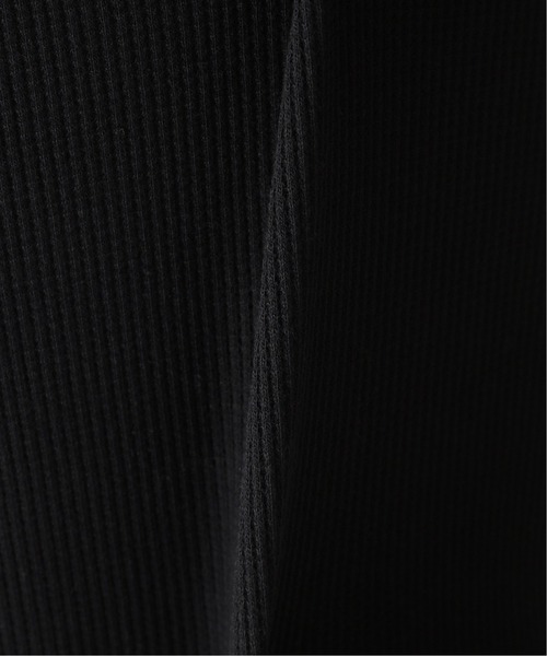 417 EDIFICE（フォーワンセブンエディフィス）の「T/C ワッフル ラウンド タンクトップ（タンクトップ・メンズ・ベージュ/ブラック/ホワイト/チャコールグレー・MEDIUM/X-LARGE/LARGE/SMALL）」の13枚目の写真