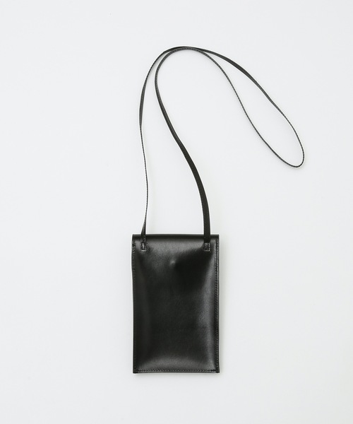 20/80（テゥエンティーエイティー）の「【20/80】トゥエンティーエイティー/TOCHIGI LEATHER SHOULDER POUCH WITH STUDS（ショルダーバッグ・レディース・ブラック/ベージュ・FREE）」の8枚目の写真