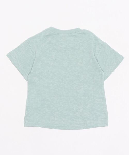 petit main（プティマイン）の「【吸汗涼感】刺しゅうTシャツ（Tシャツ/カットソー・キッズ・ホワイト/レッド/サックスブルー・110cm/120cm/80ｃｍ/100cm/130cm/90cm）」の4枚目の写真