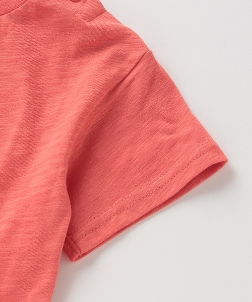 petit main（プティマイン）の「【吸汗涼感】刺しゅうTシャツ（Tシャツ/カットソー・キッズ・ホワイト/レッド/サックスブルー・110cm/120cm/80ｃｍ/100cm/130cm/90cm）」の8枚目の写真