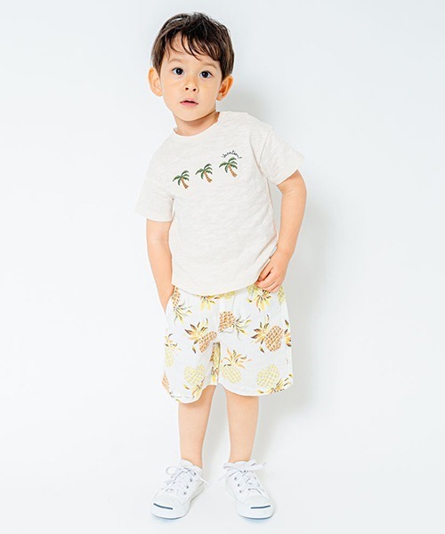 petit main（プティマイン）の「【吸汗涼感】刺しゅうTシャツ（Tシャツ/カットソー・キッズ・ホワイト/レッド/サックスブルー・110cm/120cm/80ｃｍ/100cm/130cm/90cm）」の18枚目の写真