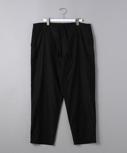 COMOLI(コモリ)の「<COMOLI(コモリ)> DRAWSTRING PT ■■■(その他パンツ・メンズ・ブラック・3)」の1枚目の写真
