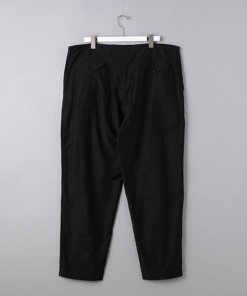 COMOLI(コモリ)の「<COMOLI(コモリ)> DRAWSTRING PT ■■■(その他パンツ・メンズ・ブラック・3)」の2枚目の写真