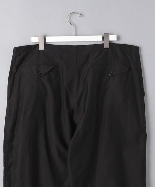 COMOLI(コモリ)の「<COMOLI(コモリ)> DRAWSTRING PT ■■■(その他パンツ・メンズ・ブラック・3)」の4枚目の写真