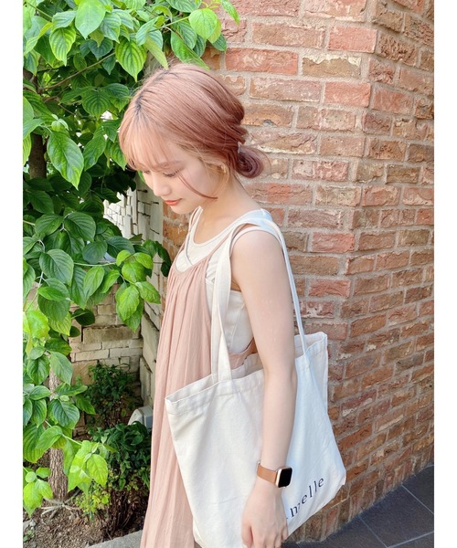 JUMELLE(ジュメロ)の「ワッシャーキャミワンピース(ワンピース・レディース・ピンク/アイボリー・FREE)」の11枚目の写真