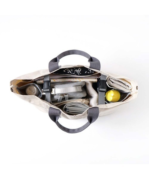 10mois(ディモワ)の「10mois PATTO SATTO TOTE CHOTTO TALL(マザーズバッグ・レディース・ベージュ/キナリ・ONE SIZE)」の3枚目の写真