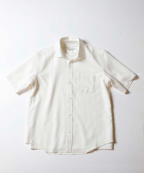 MEN'S BIGI（メンズビギ）の「メランジ調レギュラーカラー半袖シャツ（シャツ/ブラウス・メンズ・ホワイト/ベージュ/サックスブルー・01/02/03/04）」の9枚目の写真