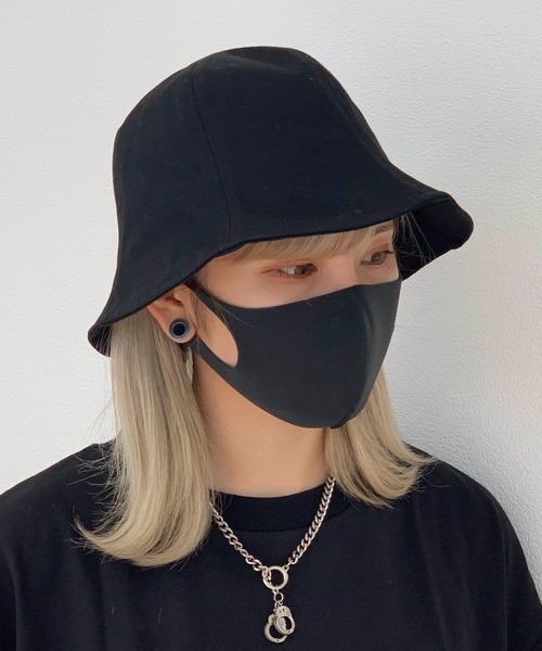 RASVOA(ラスボア)の「ツイルチューリップHAT(ハット・レディース・ブラック/アイボリー・FREE)」の3枚目の写真