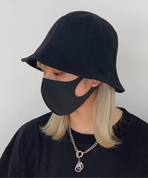 RASVOA(ラスボア)の「ツイルチューリップHAT(ハット・レディース・ブラック/アイボリー・FREE)」の10枚目の写真