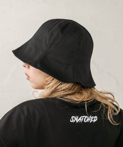RASVOA(ラスボア)の「ツイルチューリップHAT(ハット・レディース・ブラック/アイボリー・FREE)」の12枚目の写真