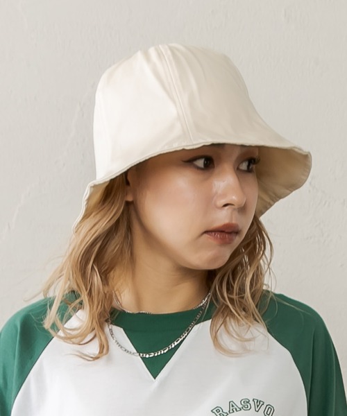 RASVOA(ラスボア)の「ツイルチューリップHAT(ハット・レディース・ブラック/アイボリー・FREE)」の8枚目の写真