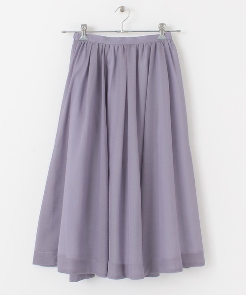 URBAN RESEARCH ROSSO WOMEN（アーバンリサーチ　ロッソ）の「ギャザーミディスカート（スカート・レディース・モカ/ラベンダー/グリーン系その他・FREE）」の10枚目の写真