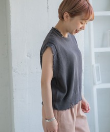 ITEMS URBANRESEARCH | ダメージニットベスト(ベスト)
