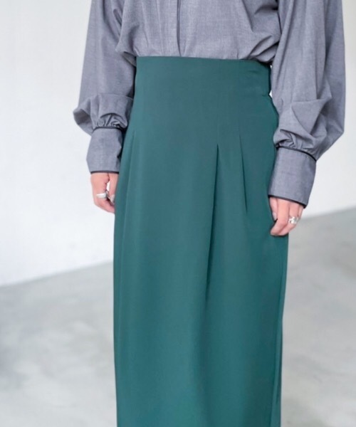 Solace（ソレイス）の「ダブルタックタイトスカート（スカート・レディース・ブラック/レッド/グリーン・M/L）」の18枚目の写真