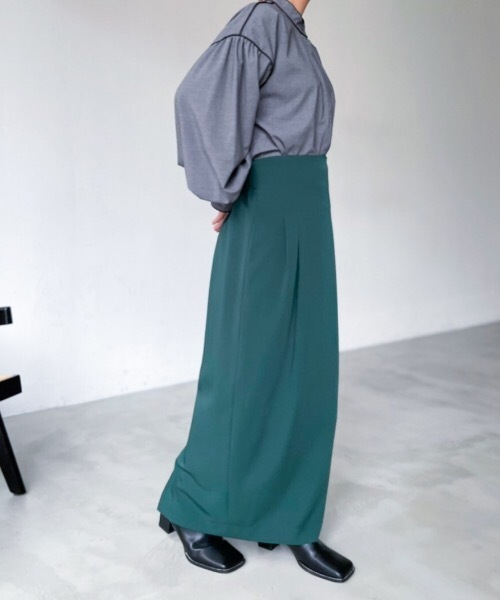 Solace（ソレイス）の「ダブルタックタイトスカート（スカート・レディース・ブラック/レッド/グリーン・M/L）」の15枚目の写真