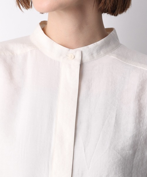 A part by(アパートバイ)の「MoPoハイネックフレンチスリーブシャツ 954868(Tシャツ/カットソー・レディース・ブラック/オフホワイト/グリーン系その他5・FREE)」の21枚目の写真