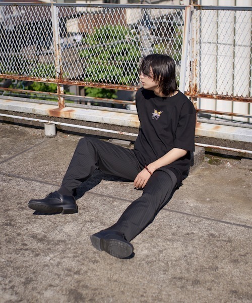 WESTBOY(ウエストボーイ)の「【NEVEREVERBAD】Melted Butterfly Embroidered T-shirt NV21S201TP(Tシャツ/カットソー・メンズ・ブルー/ブルー系その他/グリーン/グリーン系その他/パープル/パープル系その他/イエロー/イエロー系その他・L/XL)」の10枚目の写真