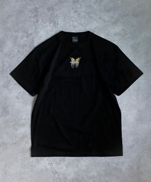 WESTBOY(ウエストボーイ)の「【NEVEREVERBAD】Melted Butterfly Embroidered T-shirt NV21S201TP(Tシャツ/カットソー・メンズ・ブルー/ブルー系その他/グリーン/グリーン系その他/パープル/パープル系その他/イエロー/イエロー系その他・L/XL)」の22枚目の写真