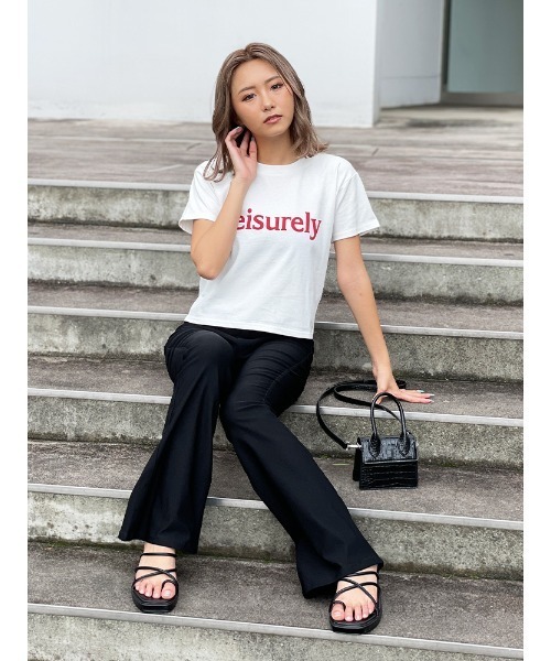 ENVYM(アンビー)の「compactグラフィックTee(Tシャツ/カットソー・レディース・ブラック/レッド/グリーン・FREE)」の15枚目の写真