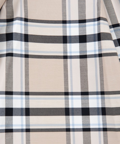 PUNYUS（プニュズ）の「チェック柄プリーツミニスカート（スカート・レディース・ベージュ/ブラック・3/4/2/1）」の14枚目の写真