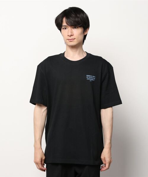 Reebok（リーボック）の「クラシックス キャンピング  グラフィック Tシャツ / Classics Camping Graphic T-Shirt（Tシャツ/カットソー・メンズ・オレンジ/ブラック/ホワイト・LARGE/X-LARGE/XX-LARGE/X-SMALL/XXX-LARGE/SMALL/MEDIUM）」の8枚目の写真
