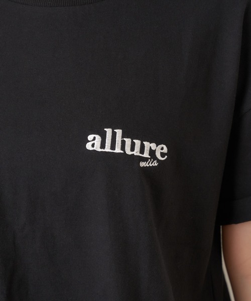 MIIA（ミーア）の「allure miia Tシャツ（Tシャツ/カットソー・レディース・ブラック/オフホワイト/ピンク・FREE）」の9枚目の写真