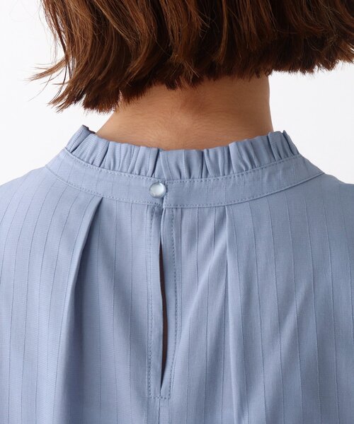 DRESKIP(ドレスキップ)の「◆チビフリルピンタックブラウス(シャツ/ブラウス・レディース・ナチュラル/ネイビー/ライトブルー・02/03)」の13枚目の写真