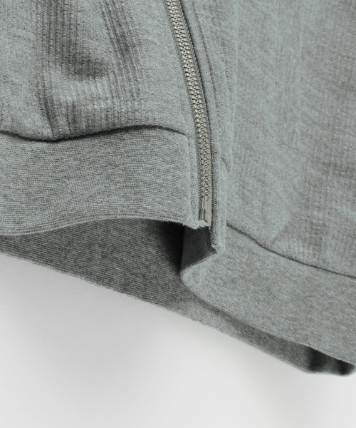 BRANSHES（ブランシェス）の「【UV加工】ジップアップライトジャケット（ブルゾン・キッズ・杢グレー/キャメル・90cm/110cm/100cm/120cm/130cm/140cm/150cm）」の22枚目の写真