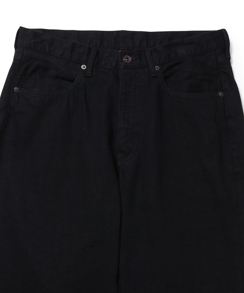 WILD LIFE TAILOR Adam et Rope'(ワイルドテーラーアダムエロペ )の「【WILD LIFE TAILOR】セルヴィッチ バギーデニム(デニムパンツ・メンズ・ブラック系その他/ネイビー・M/L/XL)」の9枚目の写真