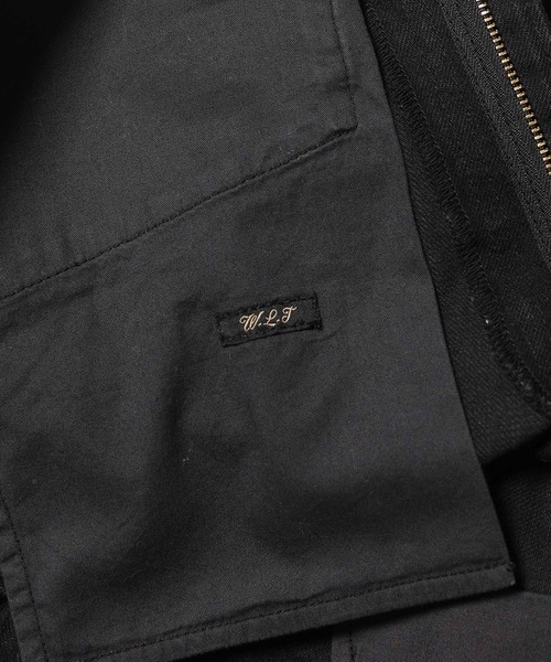 WILD LIFE TAILOR Adam et Rope'(ワイルドテーラーアダムエロペ )の「【WILD LIFE TAILOR】セルヴィッチ バギーデニム(デニムパンツ・メンズ・ブラック系その他/ネイビー・M/L/XL)」の11枚目の写真