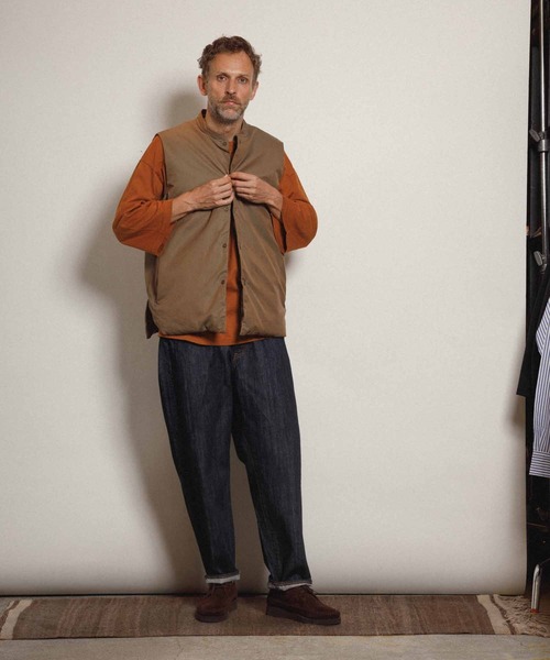 WILD LIFE TAILOR Adam et Rope'(ワイルドテーラーアダムエロペ )の「【WILD LIFE TAILOR】セルヴィッチ バギーデニム(デニムパンツ・メンズ・ブラック系その他/ネイビー・M/L/XL)」の12枚目の写真