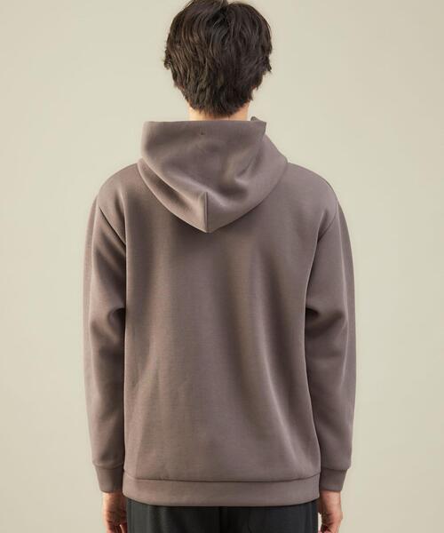 green label relaxing（グリーンレーベルリラクシング）の「＜green label relaxing＞ソフト ダンボール 長袖 フーディー パーカー（パーカー・メンズ・ライトブルー/ブラック/モカ/ライトグレー・M/S/XL/L）」の10枚目の写真