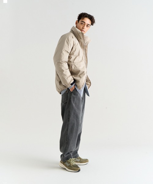 AURORA TEX STAND COLLAR DOWN JACKET(MEN)/オーロラステックス