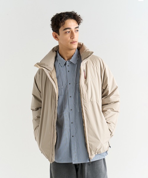 AURORA TEX STAND COLLAR DOWN JACKET(MEN)/オーロラステックス
