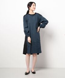 179/WG | マウンテンパーカー風配色ワンピース(ワンピース)