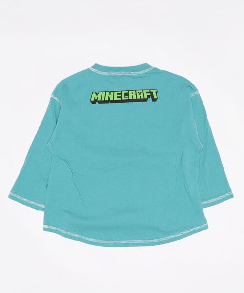 RUGGEDWORKS（ラゲッドワークス）の「《MINECRAFT》 マインクラフト ステッチ配色ロングＴ（Tシャツ/カットソー・キッズ・キナリ/グリーン系その他・130/150/120/140/110）」の10枚目の写真