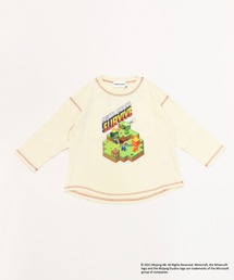 RUGGEDWORKS | 《MINECRAFT》 マインクラフト ステッチ配色ロングＴ(Tシャツ/カットソー)