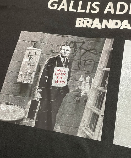 BRANDALISED（ブランダライズド）の「GA×BRANDALISED ART SHIRT/アートフォト 長袖シャツ（シャツ/ブラウス・メンズ・ホワイト/ブラック/ライトグレー・FREE）」の15枚目の写真