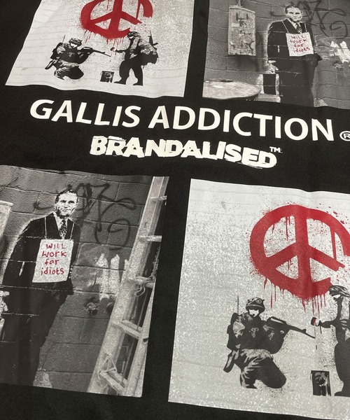 BRANDALISED（ブランダライズド）の「GA×BRANDALISED ART SHIRT/アートフォト 長袖シャツ（シャツ/ブラウス・メンズ・ホワイト/ブラック/ライトグレー・FREE）」の9枚目の写真